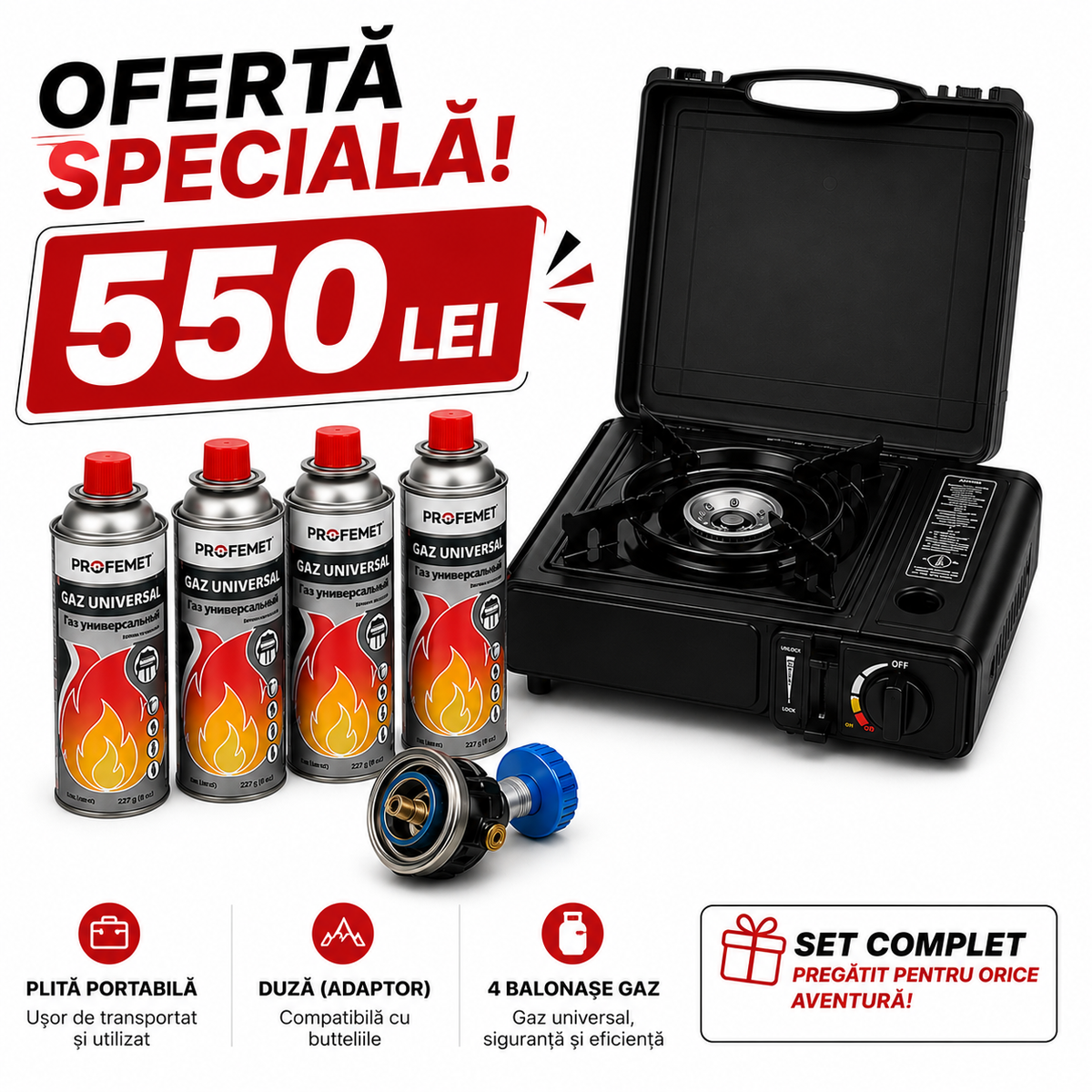 OFERTĂ SPECIALĂ – DOAR 550 LEI!